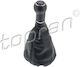 Topran Cover for Shift Knob for Volkswagen Lupo / Polo Black