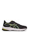 GT-1000 12 GS Kids Sports Shoes Running with Laces Black