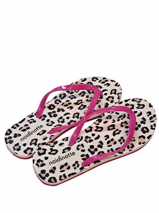 Noidinotte Women's Flip Flops Fuchsia PF002641