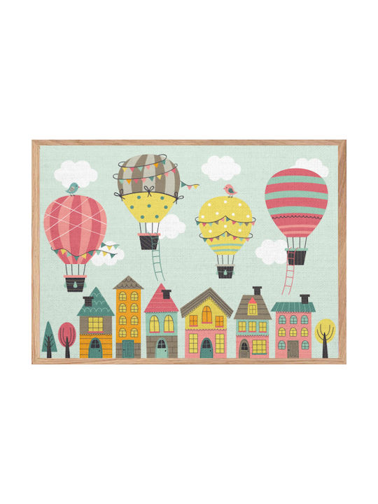 Walls Kids Framed Canvas Wall Painting 70x50cm