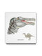 Walls Kids Wall Art Spinosaurus on Canvas 20x20cm
