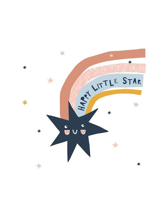 Walls Αφίσα Happy Little Star 20x20cm