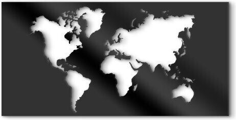 Walls 3D Wall Decor Silhouette Polyresin 120x60cm