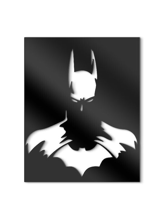Walls 3D Wall Decor Silhouette Batman Made of Plastic 40x40cm