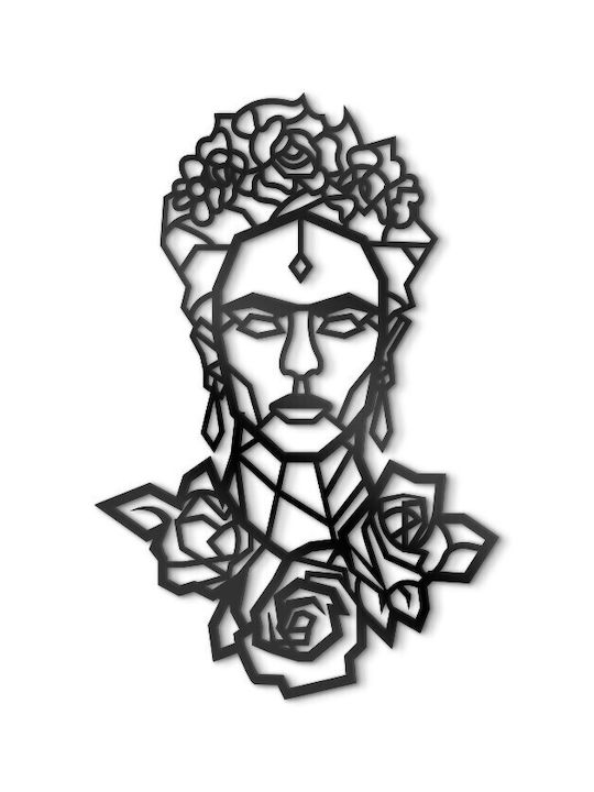 Walls 3D Wall Decor Silhouette Frida Kahlo Polyresin 40x40cm