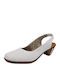 Anatomic Leather White Heels