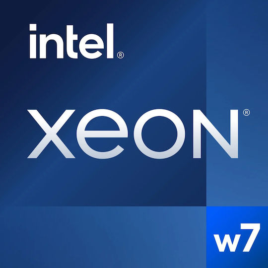 Intel Xeon w7-3445 2.6GHz Επεξεργαστής 20 Πυρήνων για Socket 4677 Tray