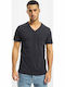 T-shirt Navy Μπλε