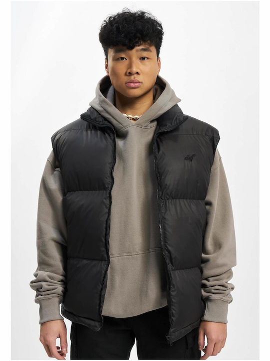 Men's Sleeveless Puffer Jacket Black