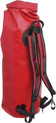 Outdoorway Στεγανός Σάκος Backpack 40lt Red
