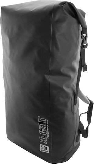 JR Gear Στεγανός Σάκος Πλάτης 50lt Μαύρος
