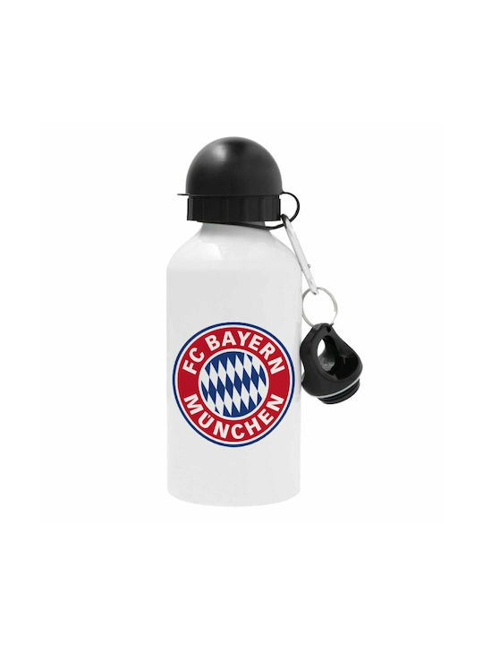 Koupakoupa Wasserflasche Aluminium 500ml Weiß