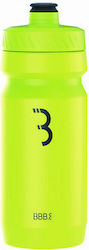 BBB Cycling Plastic Water Bottle 550ml Yellow