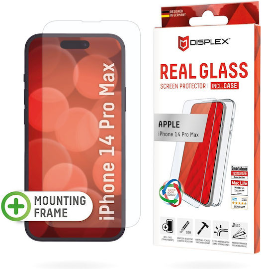 Displex Real Glass Gehärtetes Glas (iPhone 14 Pro Max)