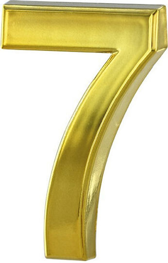 Thirard Sign with Number in Gold Color 5cm 00967207