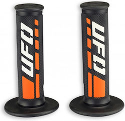 UFO Motorcycle Grips in Orange Colour
