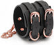 Ns Novelties Bondage Couture Ankle Белезници в Черен Цвят