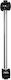 XX-Ddreamstoys Bondage Bar in Silver Color