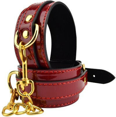 Bound to Please Handschellen in Rot Farbe