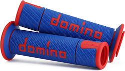 Domino Motorradlenkergriffe in Blau Farbe Domino Motorradlenkergriffe in Blau Farbe