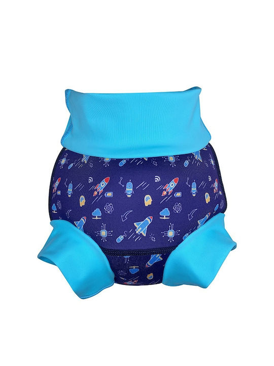 Babykids Kids Swimwear Swim Diaper Blue