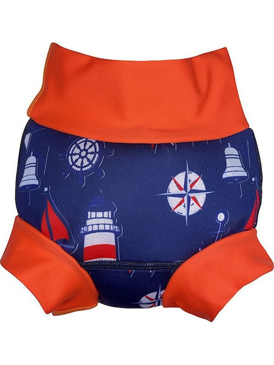 Babykids Παιδικό Μαγιό Πάνα Μπλε