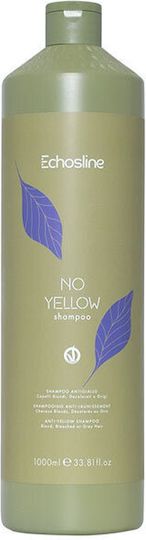 Echos Line Νο Yellow Shampoos for Coloured Hair 1000ml