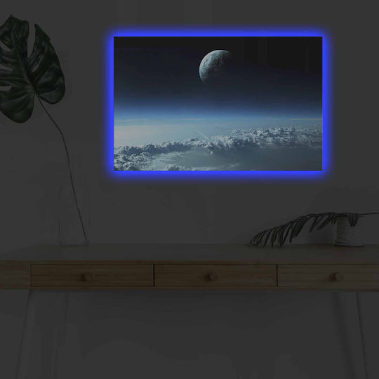 Tablou pe Pânză cu iluminare LED 45x45cm