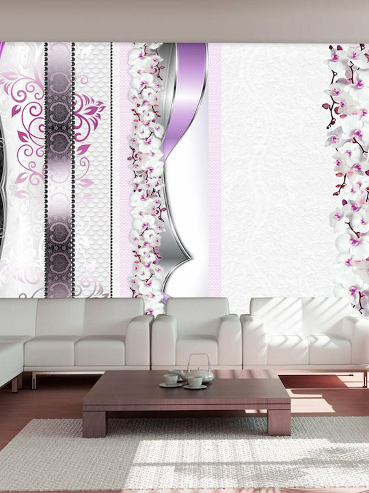 Wall Mural Fabric Lilac L200xW140cm