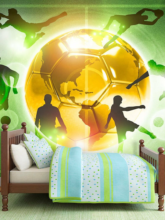 Wall Mural Fabric Green L100xW70cm