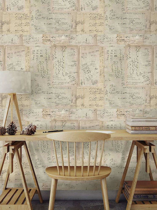 Wallpaper Beige L300xW300cm