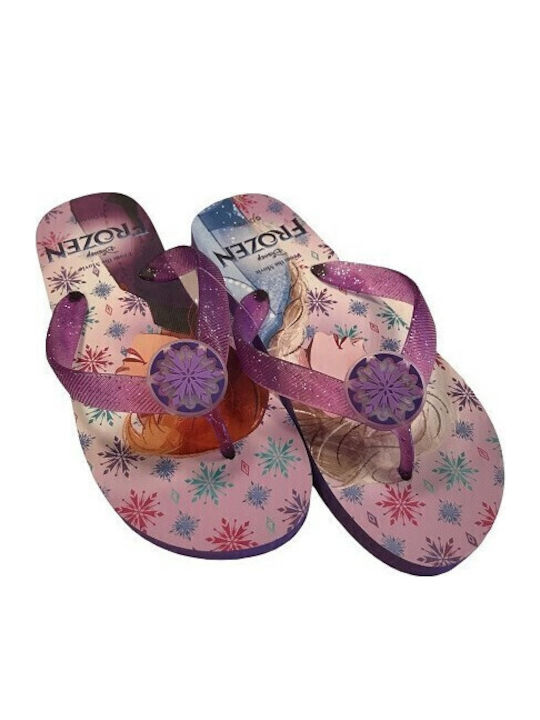 Kinder Flip Flops Gefroren Lila