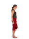 Women's Summer Blouse Cotton Sleeveless Black