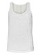 Women's Summer Blouse Cotton Sleeveless White