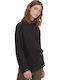 Women's Long Sleeve Sweater Black