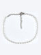 Kostibas Fashion Steel Anklet with Pearls