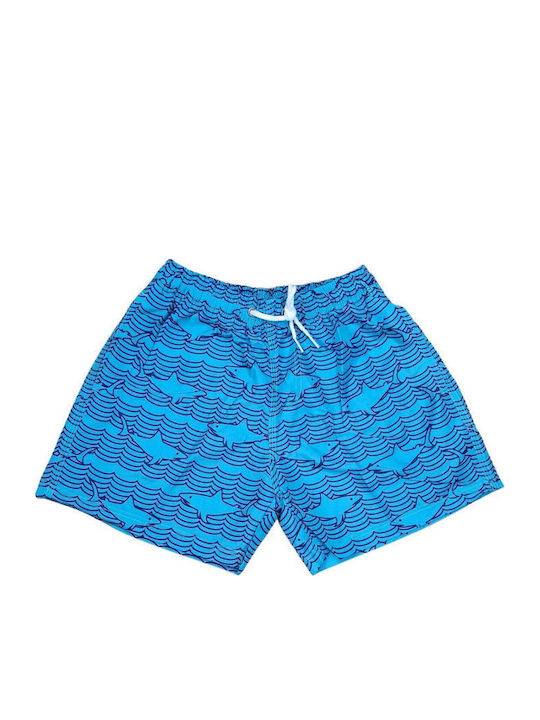 Senses Kids Swimwear Swim Shorts Light Blue