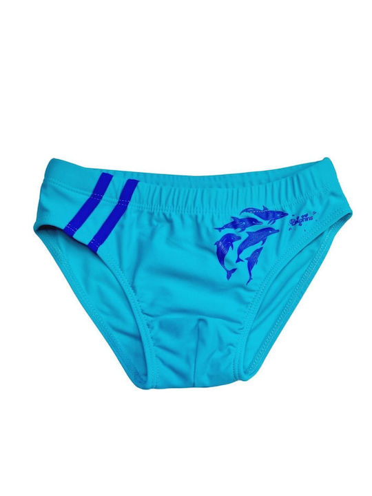 Senses Kids Swimwear Swim Briefs Light Blue