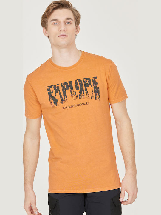 Αθλητικό T-shirt Πορτοκαλί
