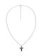 U.S. Polo Assn. Herren Kreuz aus Stahl mit Kette