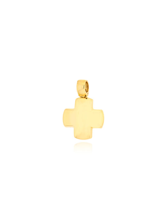 Skaras Jewels Men's Gold Cross 14K