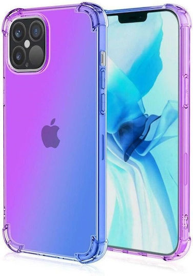 Go Clever Back Cover Σιλικόνης Μωβ (iPhone 13)