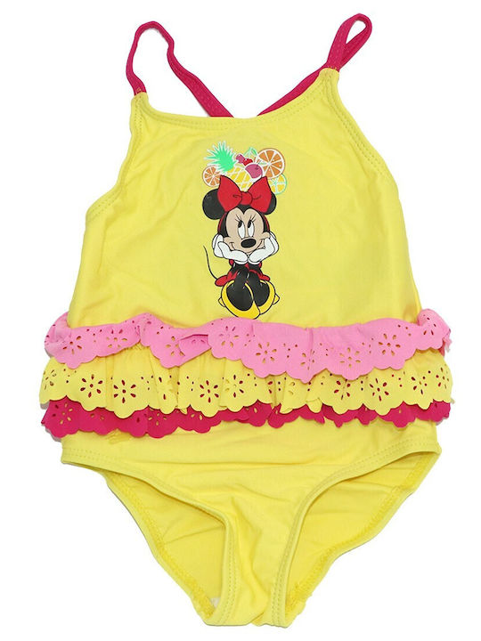 Disney Kids Swimwear One-Piece Yellow