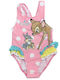 Disney Kids Swimwear One-Piece Pink