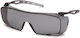 Pyramex Safety Safety Glasses for Protection with Black Lenses Tinted 1pcs