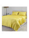 Cannon Sheet Super-Double 250x290cm. Imperial Dobby Yellow