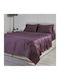 Cannon Cearșaf Single cu Elastic 100x200+40cm. Imperial Dobby Violet