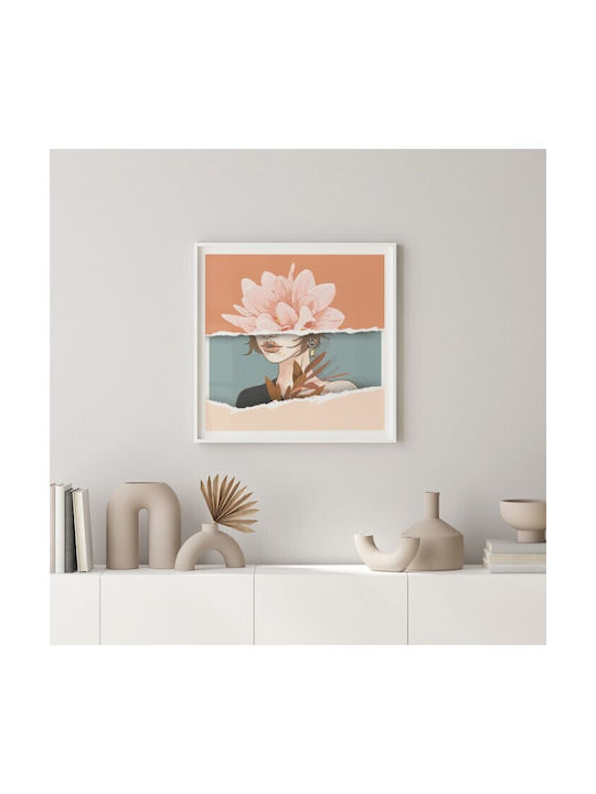 Walls Poster Κάδρο Ξύλινο 100x100cm