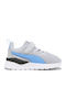 Anzarun Lite Kids Sports Shoes Running with Hoop & Loop Closure Gray