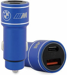 BMW Φορτιστής Αυτοκινήτου με Θύρες 1xUSB-A 2xType-C